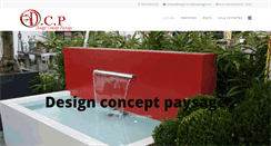 Desktop Screenshot of design-concept-paysage.com