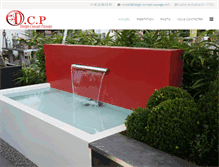 Tablet Screenshot of design-concept-paysage.com